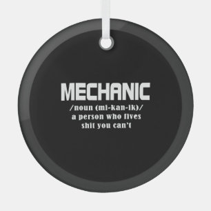 Ornement En Verre Noël mécanique