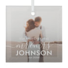 Notre premier script élégant de Noël Mr et Mrs.