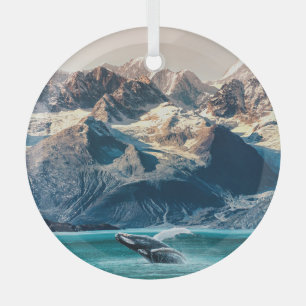 Ornement En Verre Observation des baleines de l'Alaska : excursion e