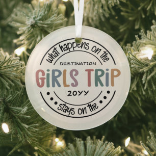 Ornement En Verre Que se passe-t-il sur Girls Trip Custom Girls Week