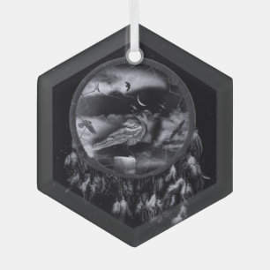Ornement En Verre Ravens dans Dreamcatcher