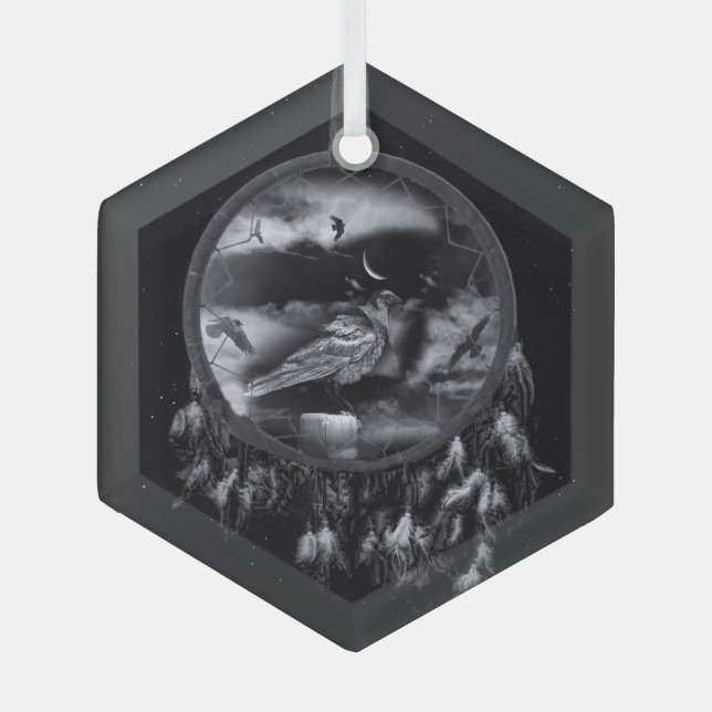 Ornement En Verre Ravens dans Dreamcatcher (Recto)