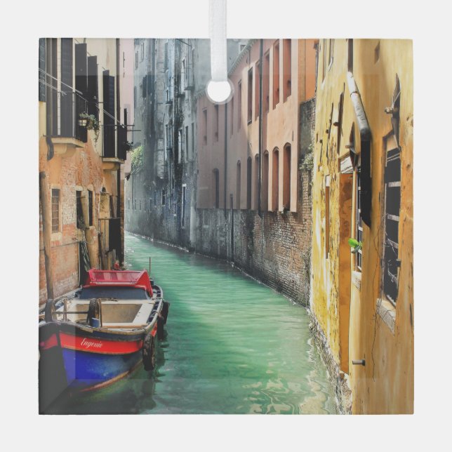 Ornement En Verre RÊVE D'Ornement Verre À VENISE (Recto)