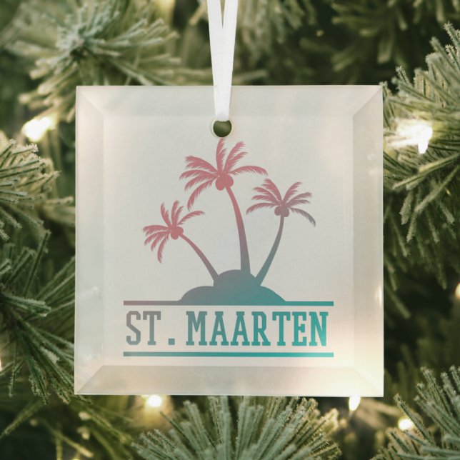 Ornement En Verre Saint-Martin | Saint Martin Gradient (Insitu)