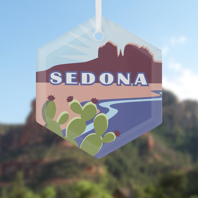 Ornement En Verre Sedona, Arizona (Créateur téléchargé)