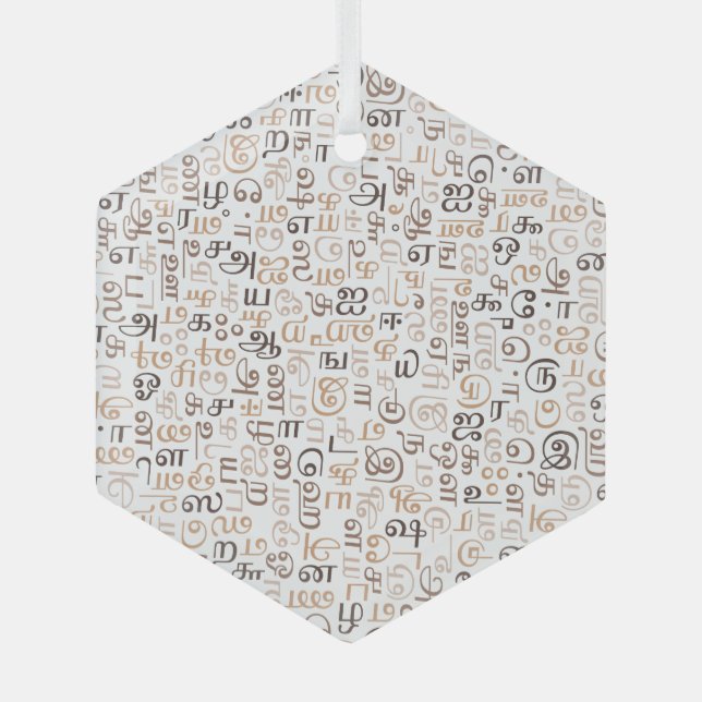 Ornement En Verre Tamoul (Recto)