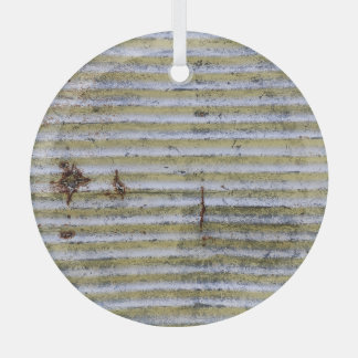 Ornement En Verre Texture de zinc rouillé, arrière - plan de grunge