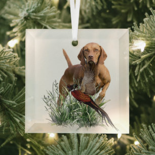 Ornement En Verre Vizsla Art hongrois