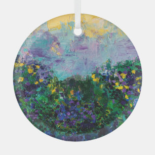 Ornement En Verre Whisper Blooms
