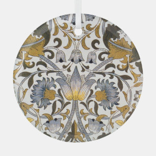 Ornement En Verre william morris lodsé floral textile