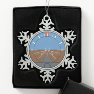 Ornement encadré de flocon de neige