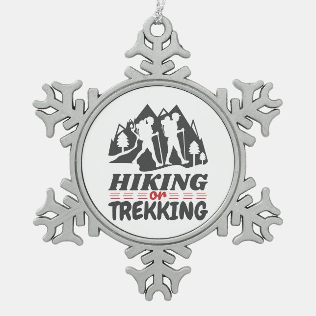 Ornement encadré de flocon de neige (Devant)