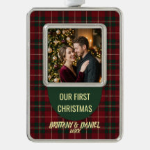 Fête de Noël élégante à carreaux tartan