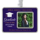 Purple Graduation Photo Citation Inspirationnelle 
