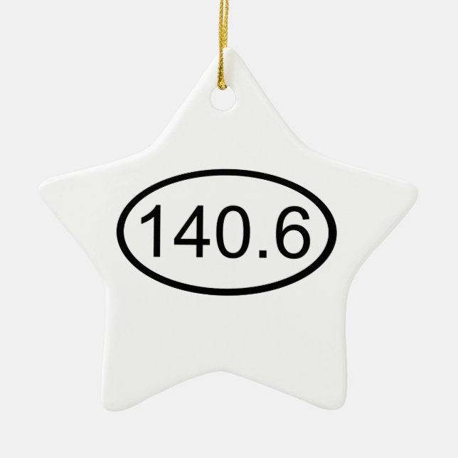 ORNEMENT ÉTOILE EN CÉRAMIQUE 140,6 (Devant)