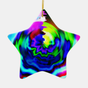 ORNEMENT ÉTOILE EN CÉRAMIQUE 1962