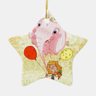 Ornement Étoile En Céramique Ballon