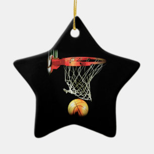 Ornement Étoile En Céramique Basket
