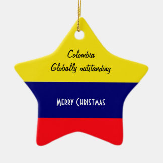 Ornement Étoile En Céramique Colombie