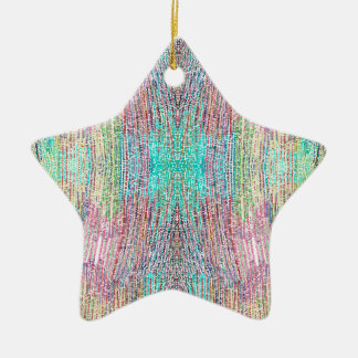 Ornement Étoile En Céramique Été indien
