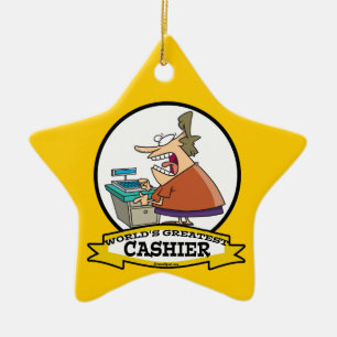 ORNEMENT ÉTOILE EN CÉRAMIQUE LE PLUS GRAND DESSIN DE FEMMES CASHIER AU MONDE