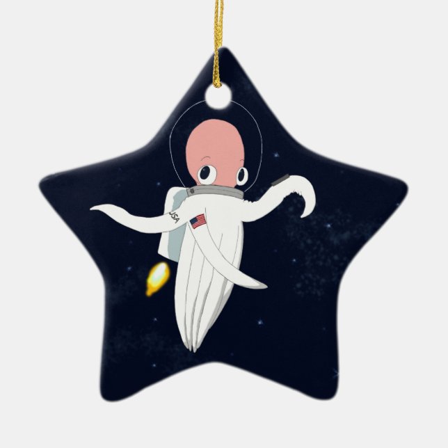 Ornement Étoile En Céramique Octonaut (Devant)