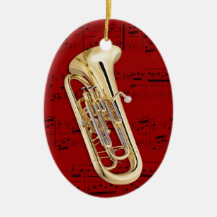 Ornement - euphonium - sélectionnez votre couleur