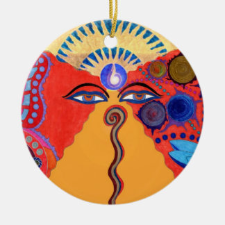 Ornement exquis de regard fixe