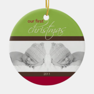 Ornement fait sur commande de ęr Noël de jumeaux