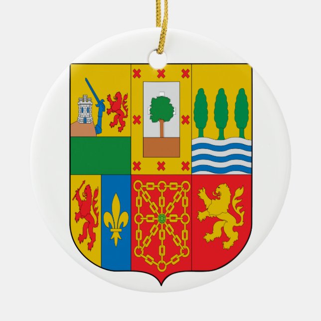 Ornement fait sur commande de Noël de BASQUE* (Devant)