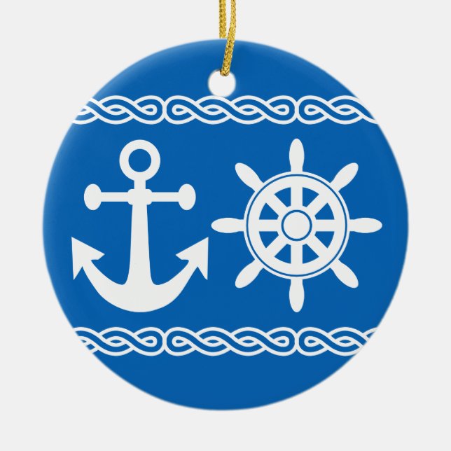Ornement fait sur commande nautique (Devant)