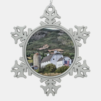 Ornement fantastique de flocon de neige de Park