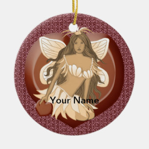 Ornement fée en chocolat