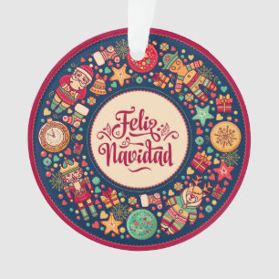 Ornement Feliz Navidad