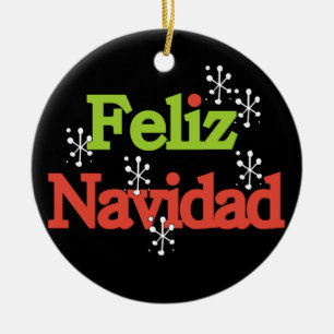Ornement Feliz Navidad Keepsaké