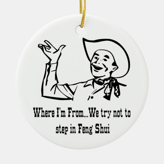 Ornement Feng Shui (Devant)