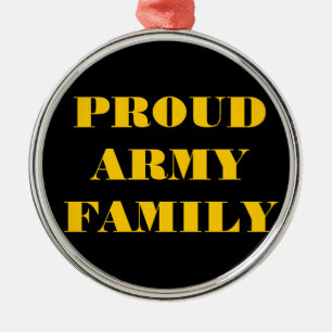 Ornement Fière Famille de l'Armée