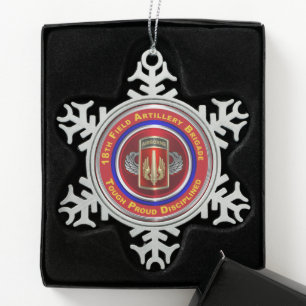Ornement Flocon De Neige 18e brigade Artillery