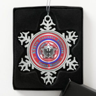 ORNEMENT FLOCON DE NEIGE 555E BRIGADE D'INGÉNIEUR