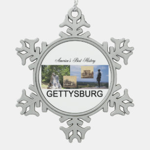 Ornement Flocon De Neige ABH Gettysburg