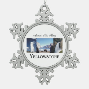 Ornement Flocon De Neige ABH Yellowstone