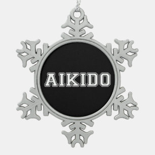 Ornement Flocon De Neige Aikido