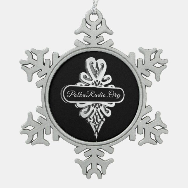 Ornement Flocon De Neige Anniversary Edition Snowflake Framed Ornament (Devant)