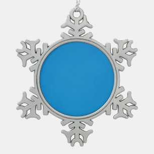 Ornement Flocon De Neige Arrière - plan bleu clair Grainy