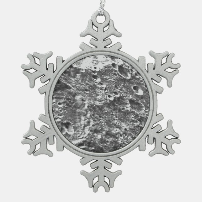 Ornement Flocon De Neige Artemis 1 Lune Mission Lunaire Image (Devant)
