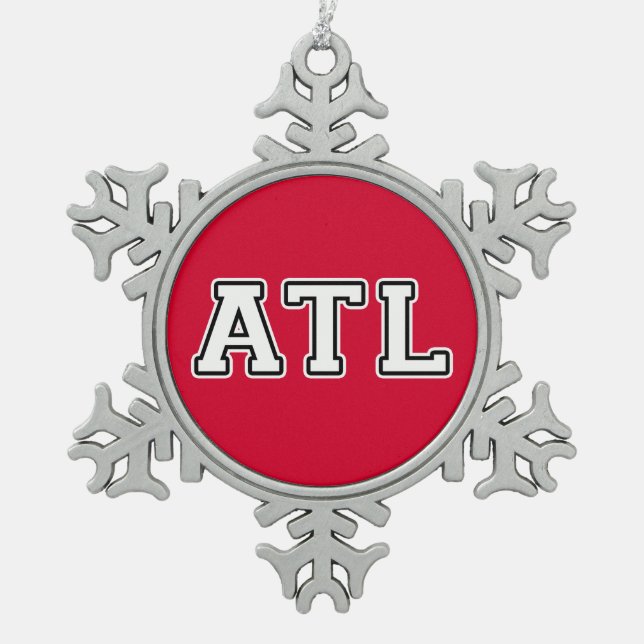 ORNEMENT FLOCON DE NEIGE ATL (Devant)