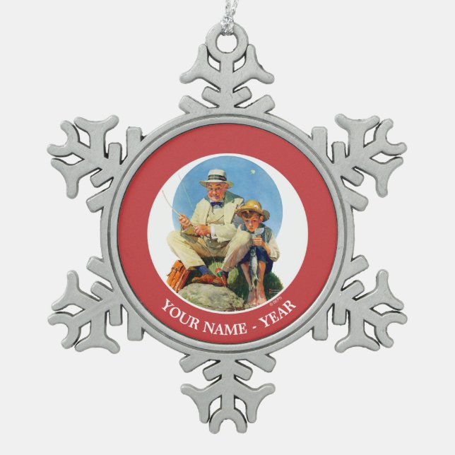 Ornement Flocon De Neige Attraper le grand (Devant)