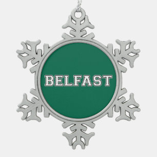Ornement Flocon De Neige Belfast