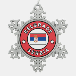 Ornement Flocon De Neige Belgrade Serbie