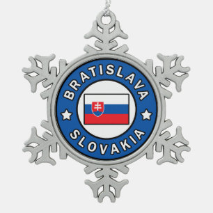 Ornement Flocon De Neige Bratislava Slovaquie
